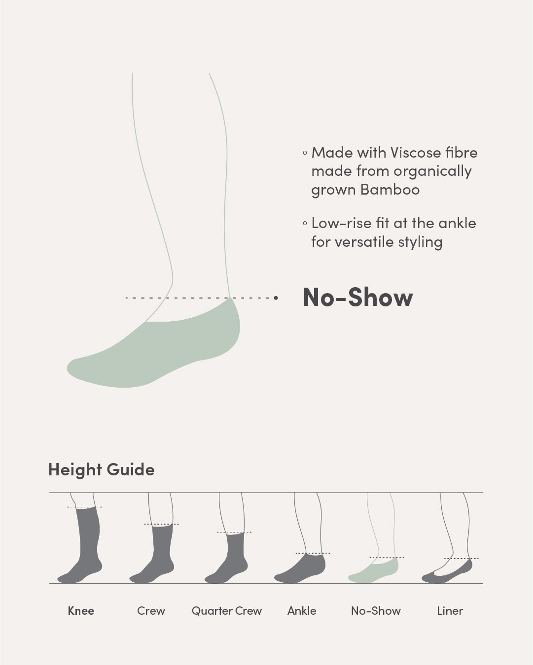 Everyday No Show Socks - Black