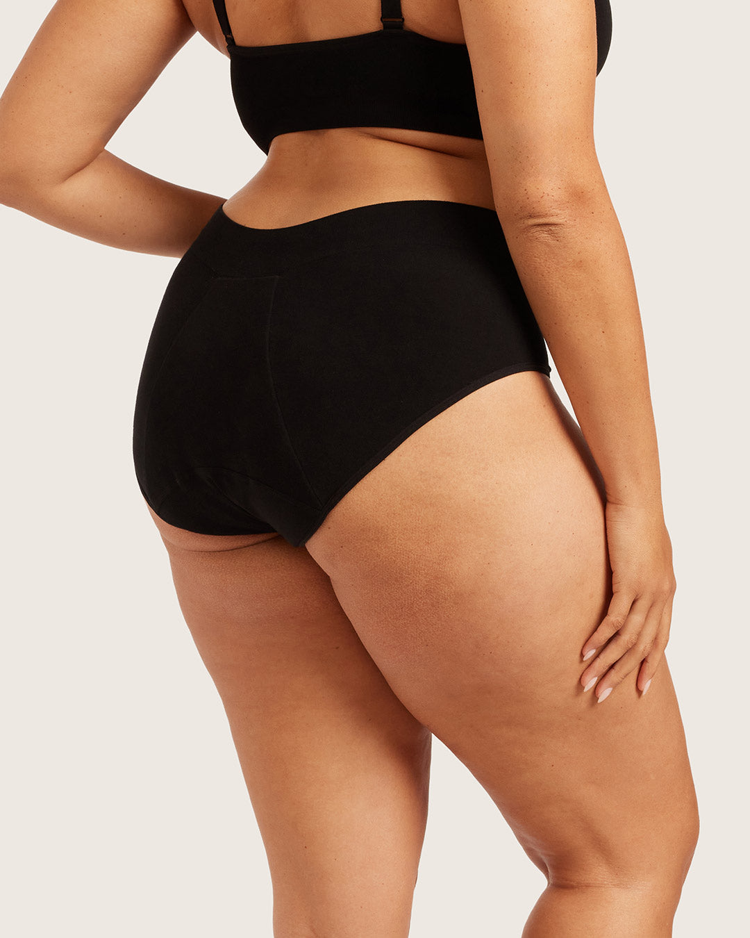 Period & Leak Proof - Full Briefs - Moderate - Heavy - Black