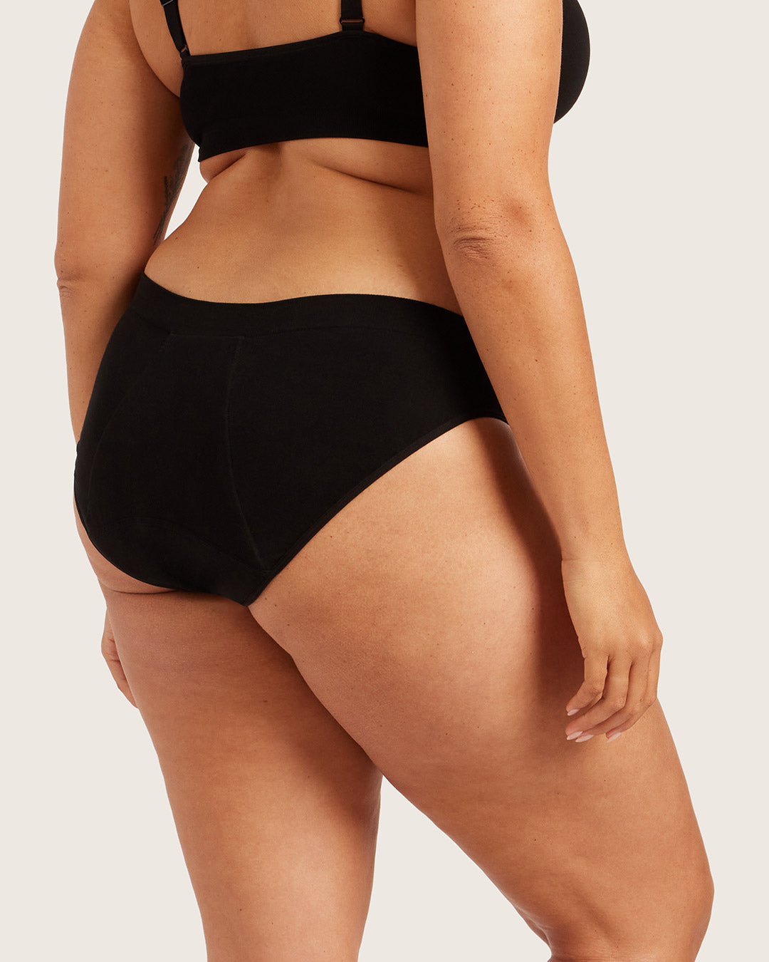 Period & Leak Proof - Classic Bikini - Moderate - Heavy - Black