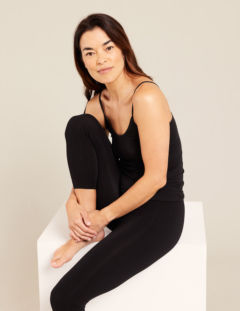 Base Layer 3/4 Leggings - Black
