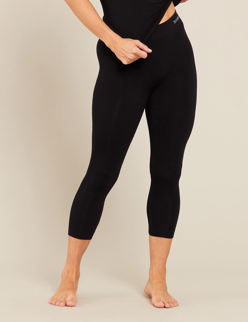 Base Layer 3/4 Leggings - Black