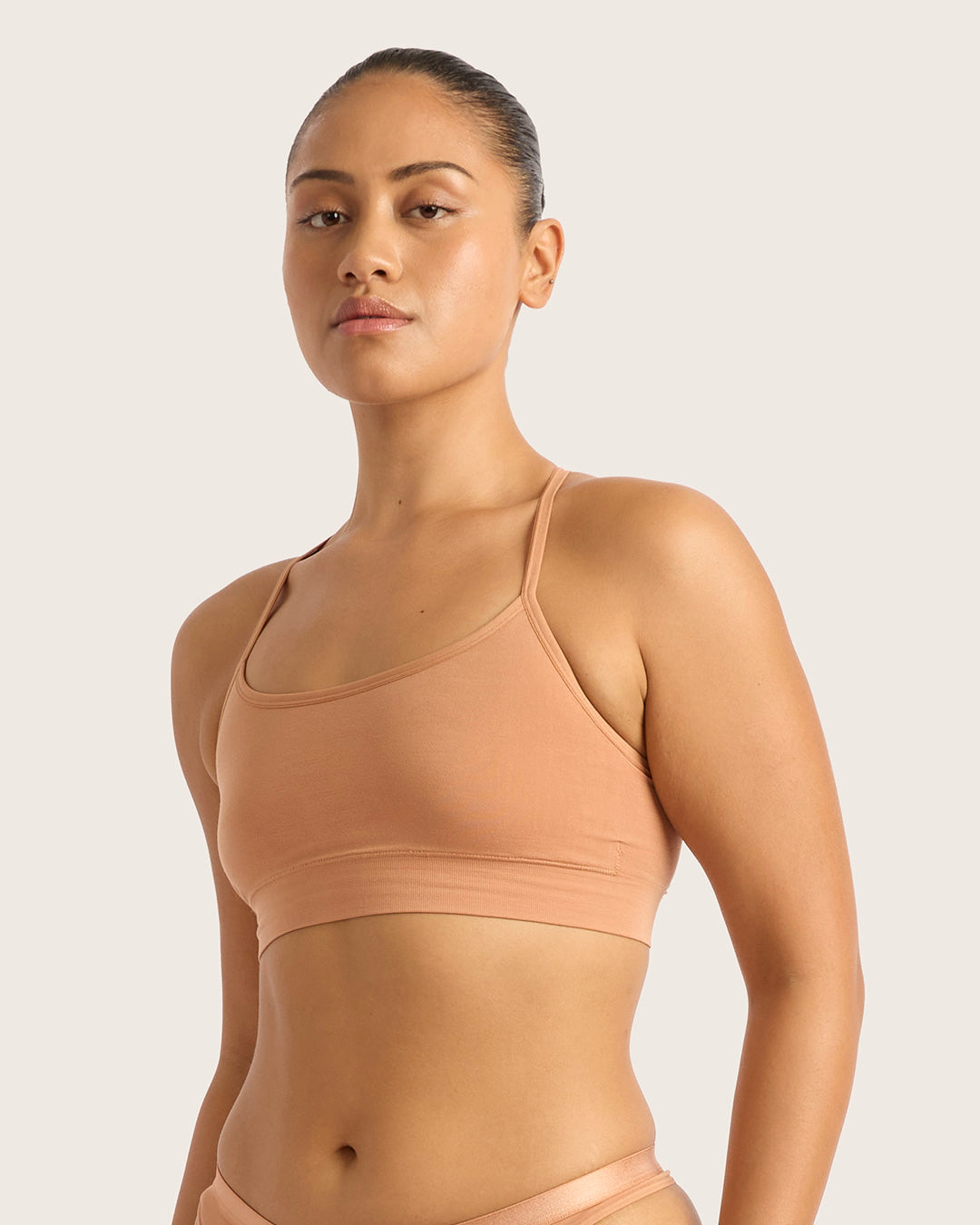 LYOLYTE Racerback Bralette - Dune