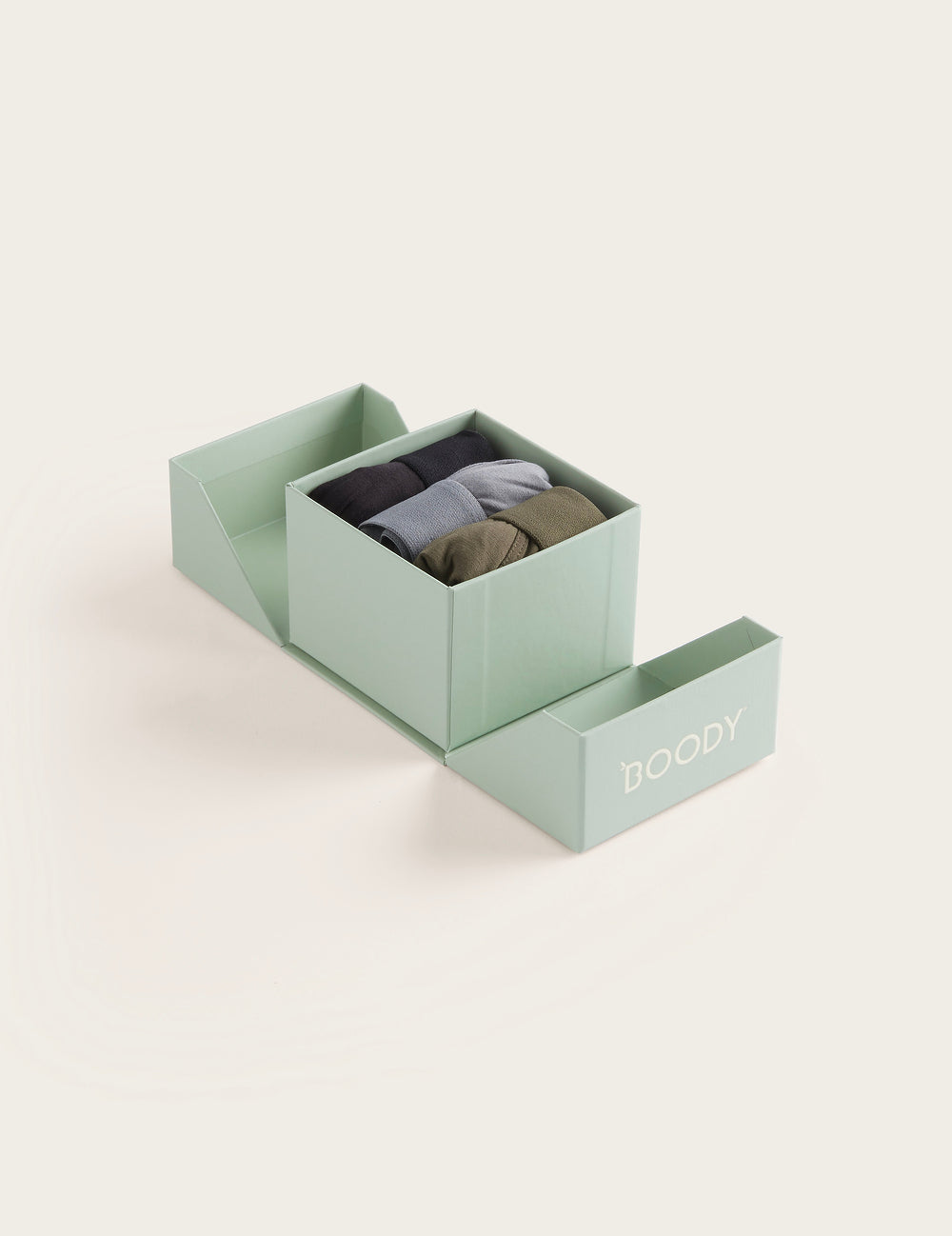 3-Pack Giftbox - Men's Everyday Briefs - Black Dark/Olive/Ash