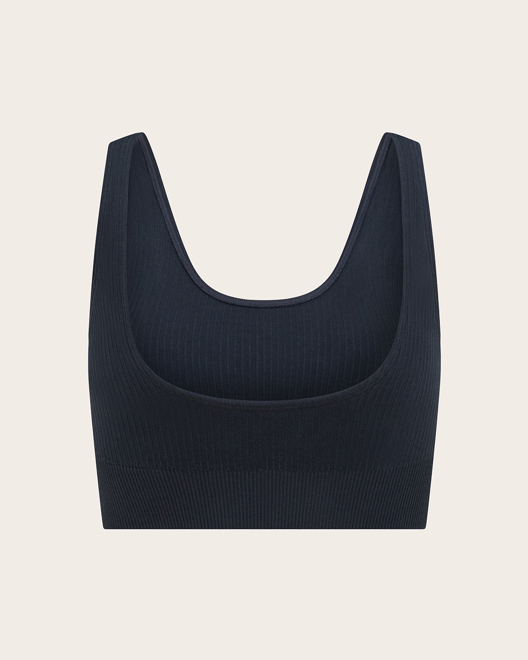 Ribbed Seamfree Crop-Storm