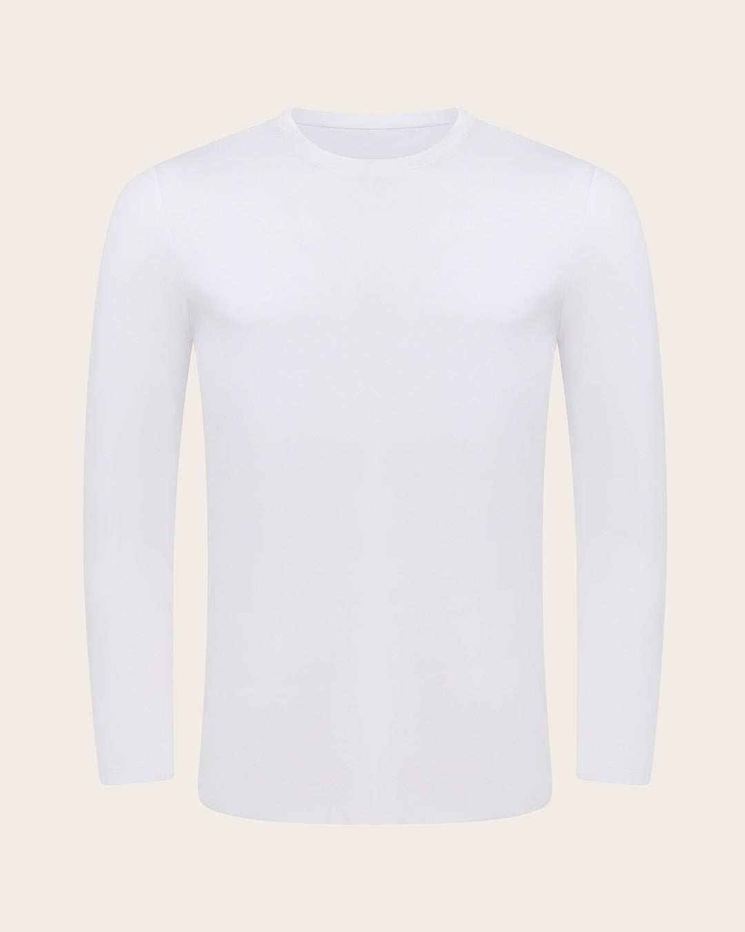 Men's Classic Long Sleeve T-Shirt - White