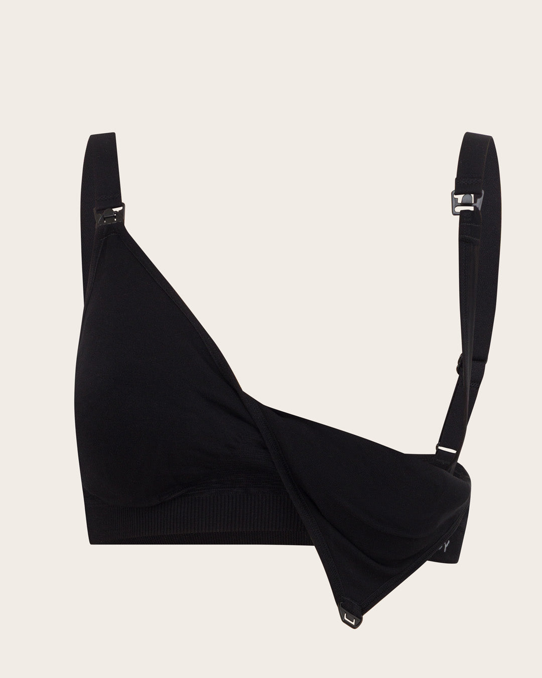 Wireless Maternity Bra - Black