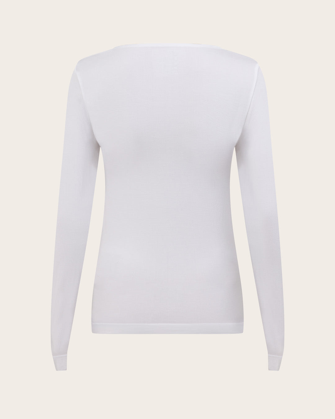 Women's Base Layer Long Sleeve Top - White