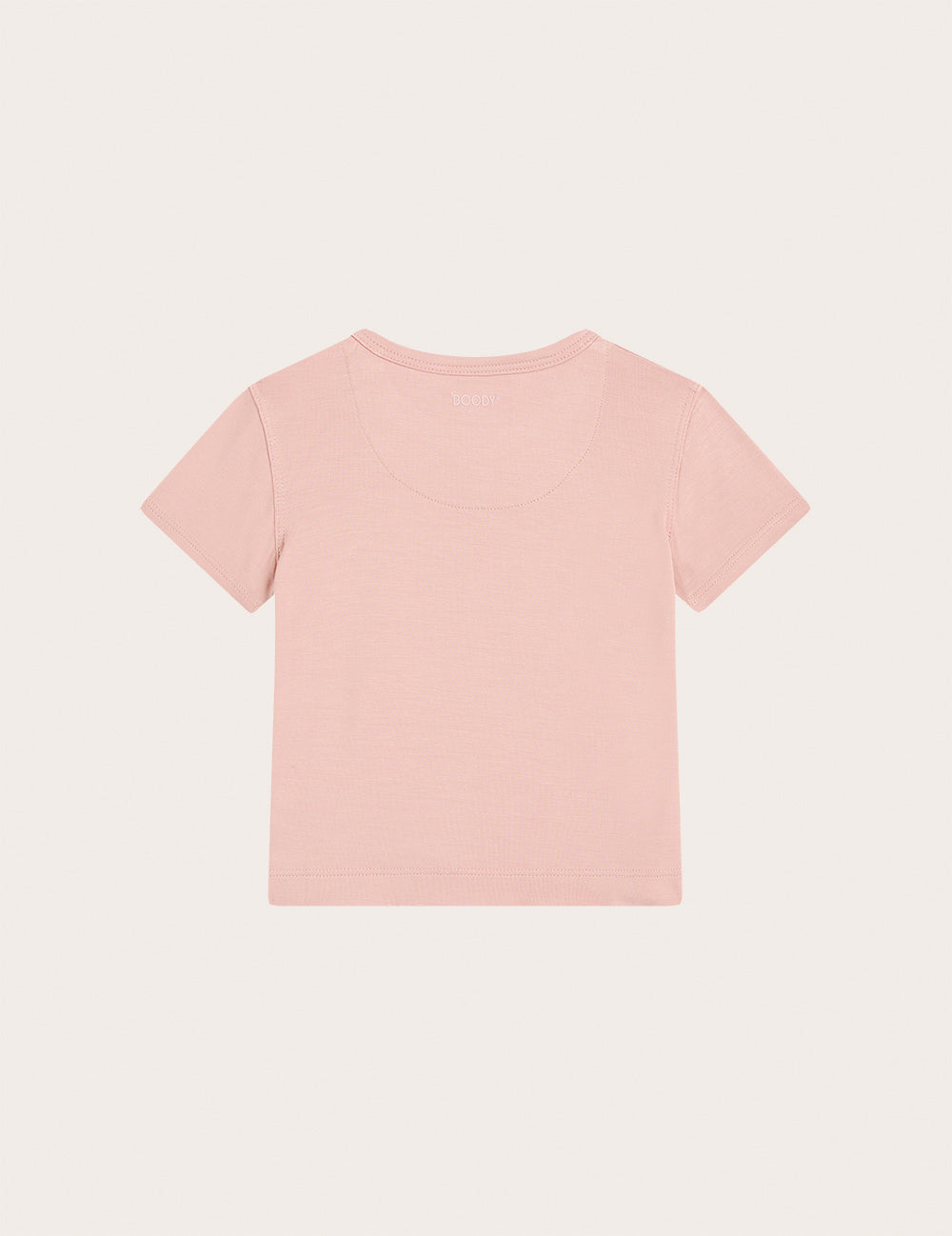 Baby Short Sleeve T-Shirt - Dusty Pink