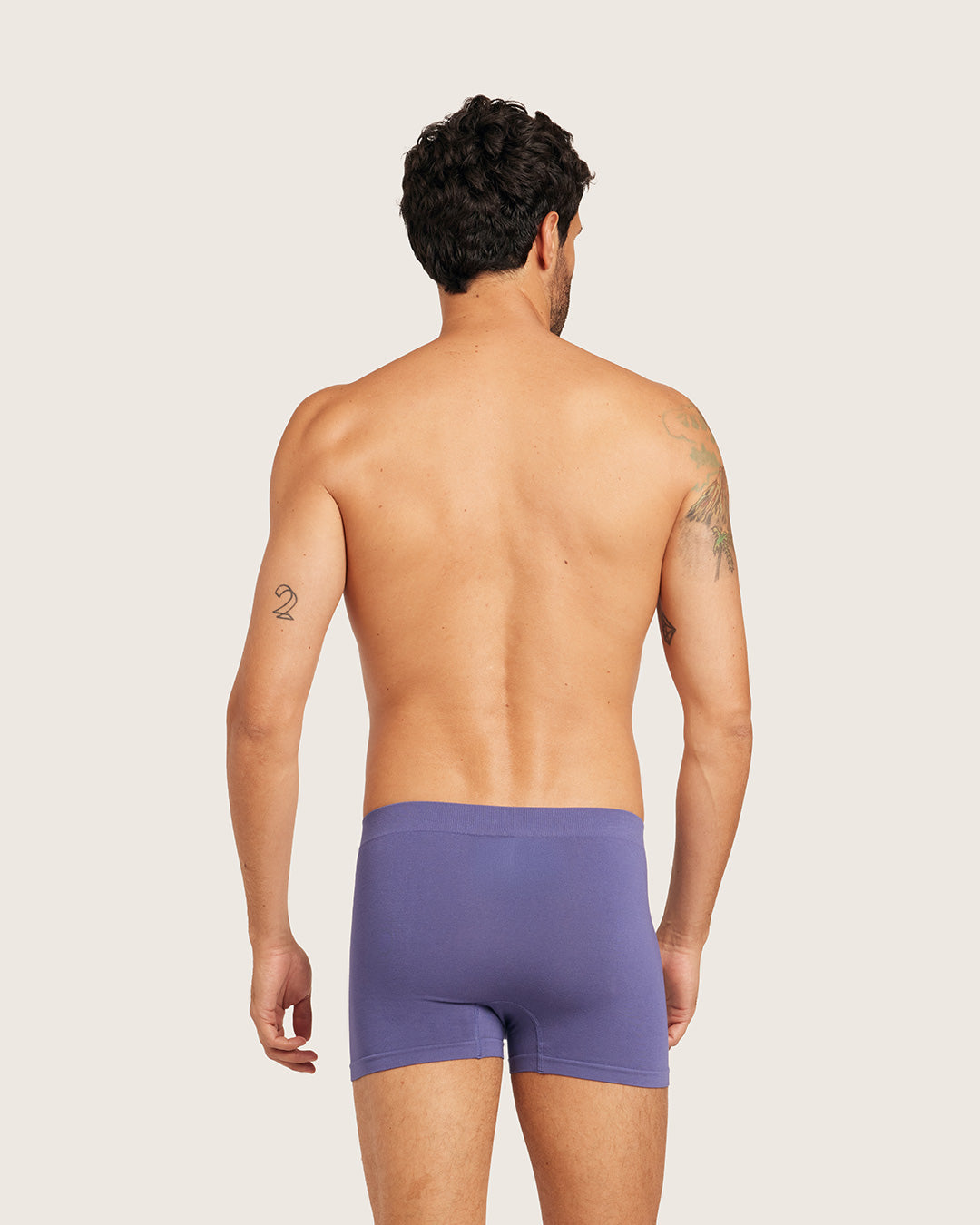 Men's Seamfree Boxer Briefs - Bluebell