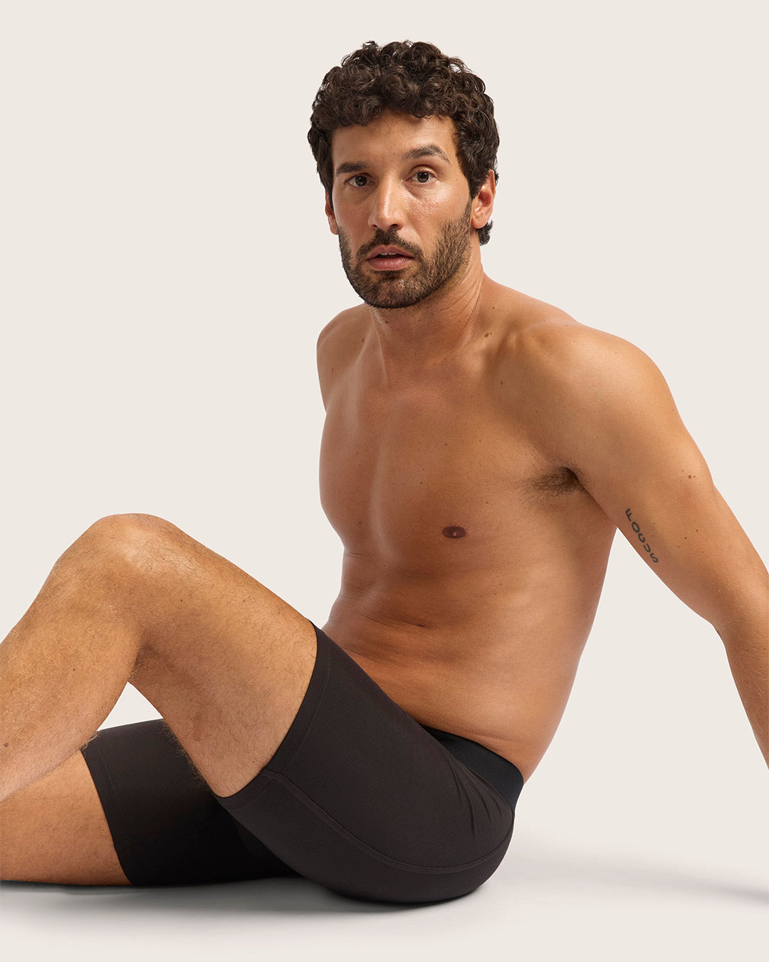 Men's Everyday Mid-Length Boxer Briefs - Black