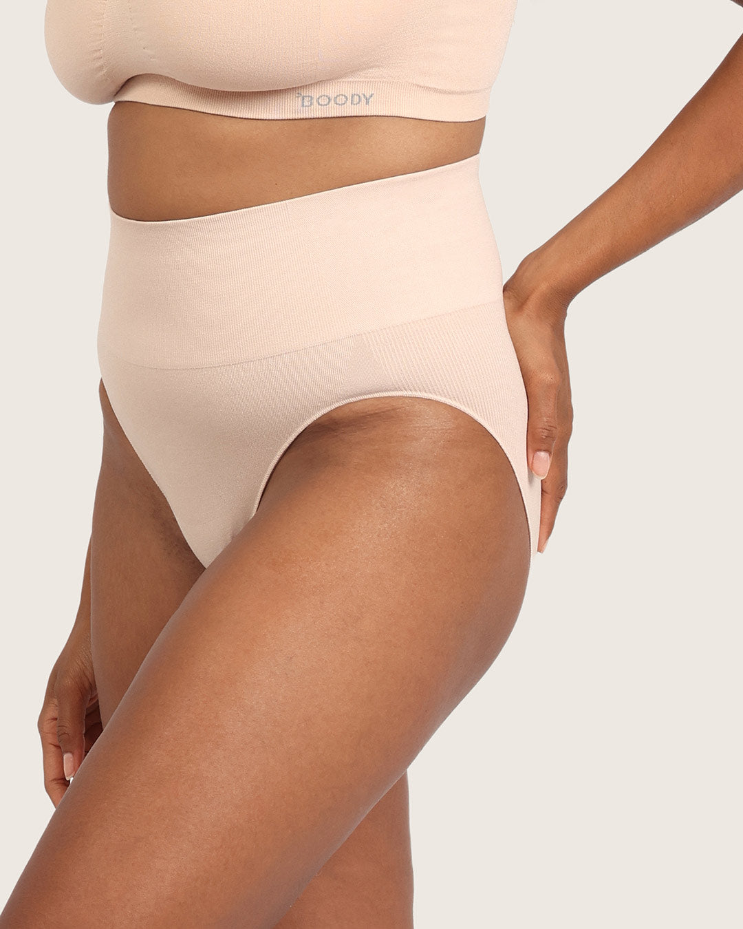 Shaper High Cut Full Briefs - Shell