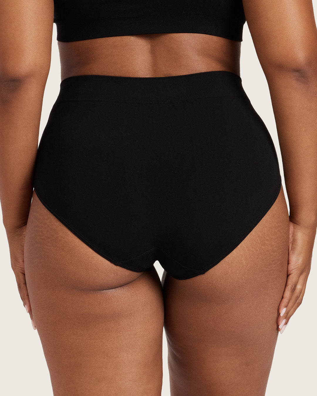 Full Coverage Briefs - Black