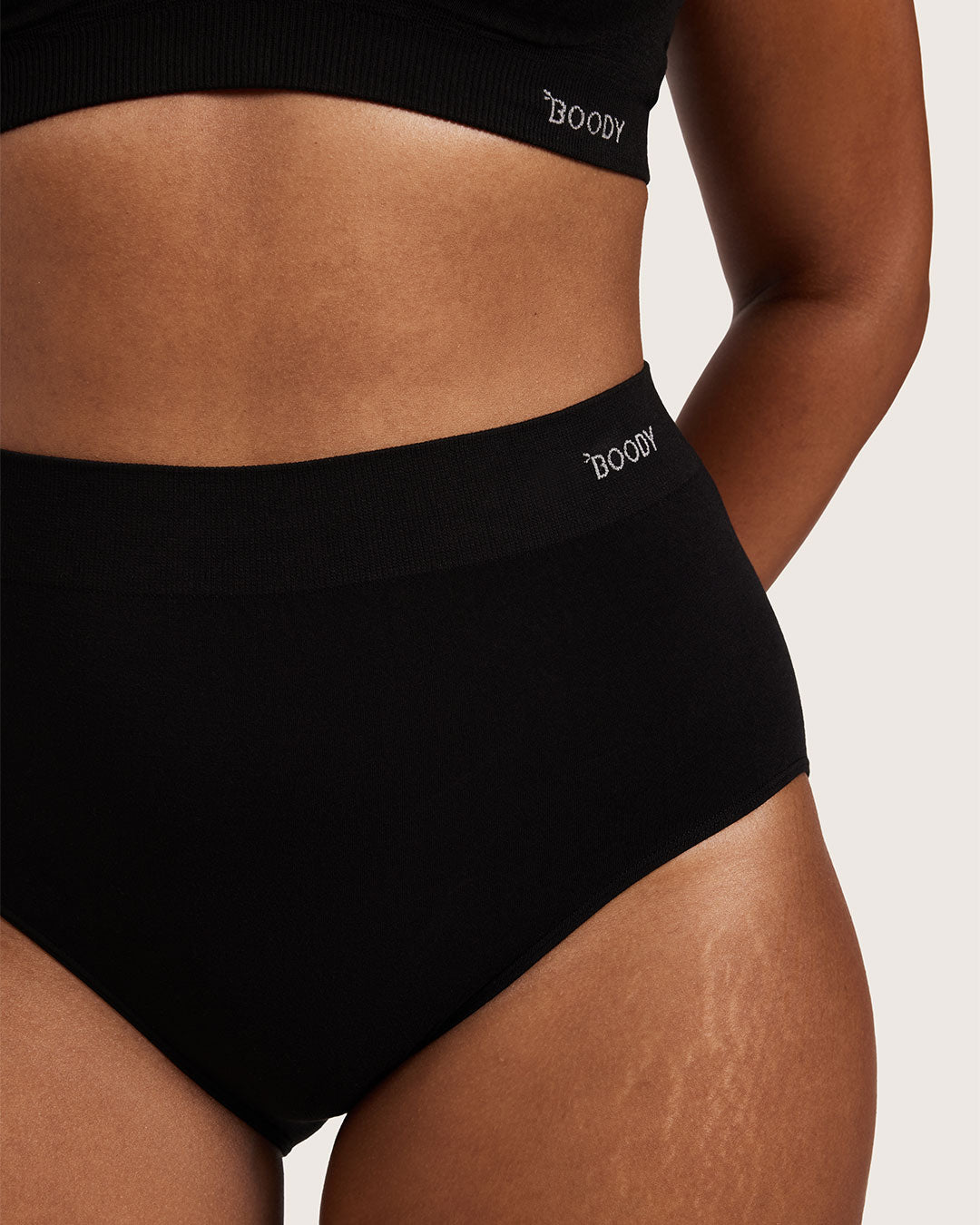 Full Coverage Briefs - Black