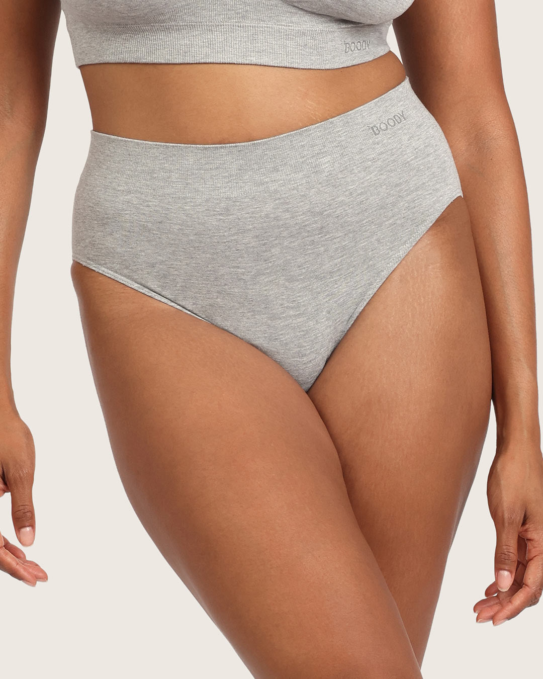 Full Briefs - Light Grey Marl