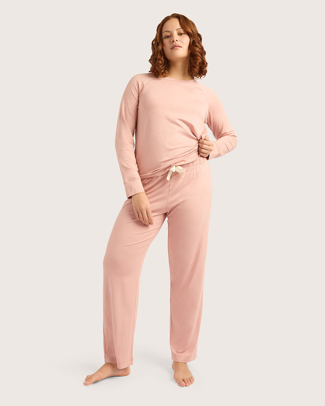 Goodnight Sleep Pants - Dusty Pink