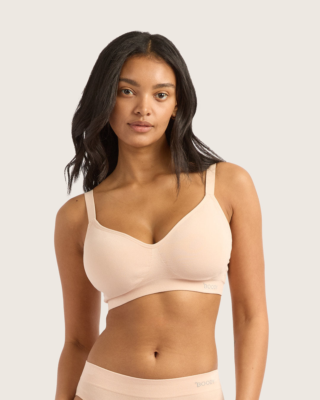 Wireless Full Bust T-Shirt Bra - Shell