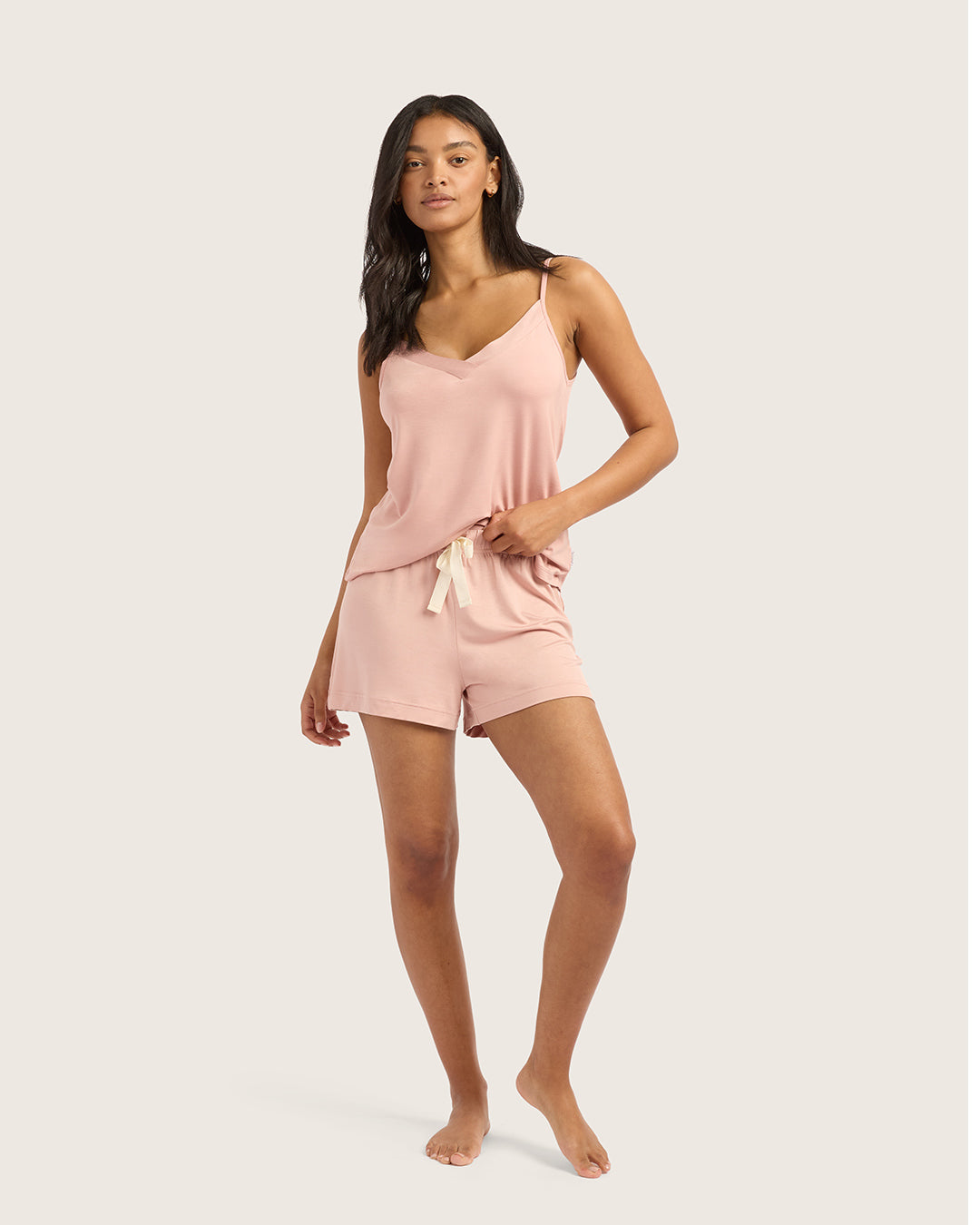Goodnight Sleep Shorts - Dusty Pink