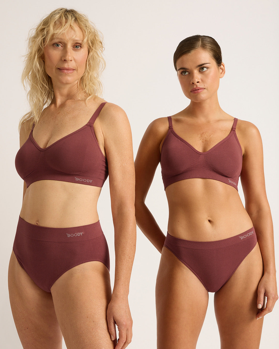 Wireless Full Bust T-Shirt Bra - Rosewood