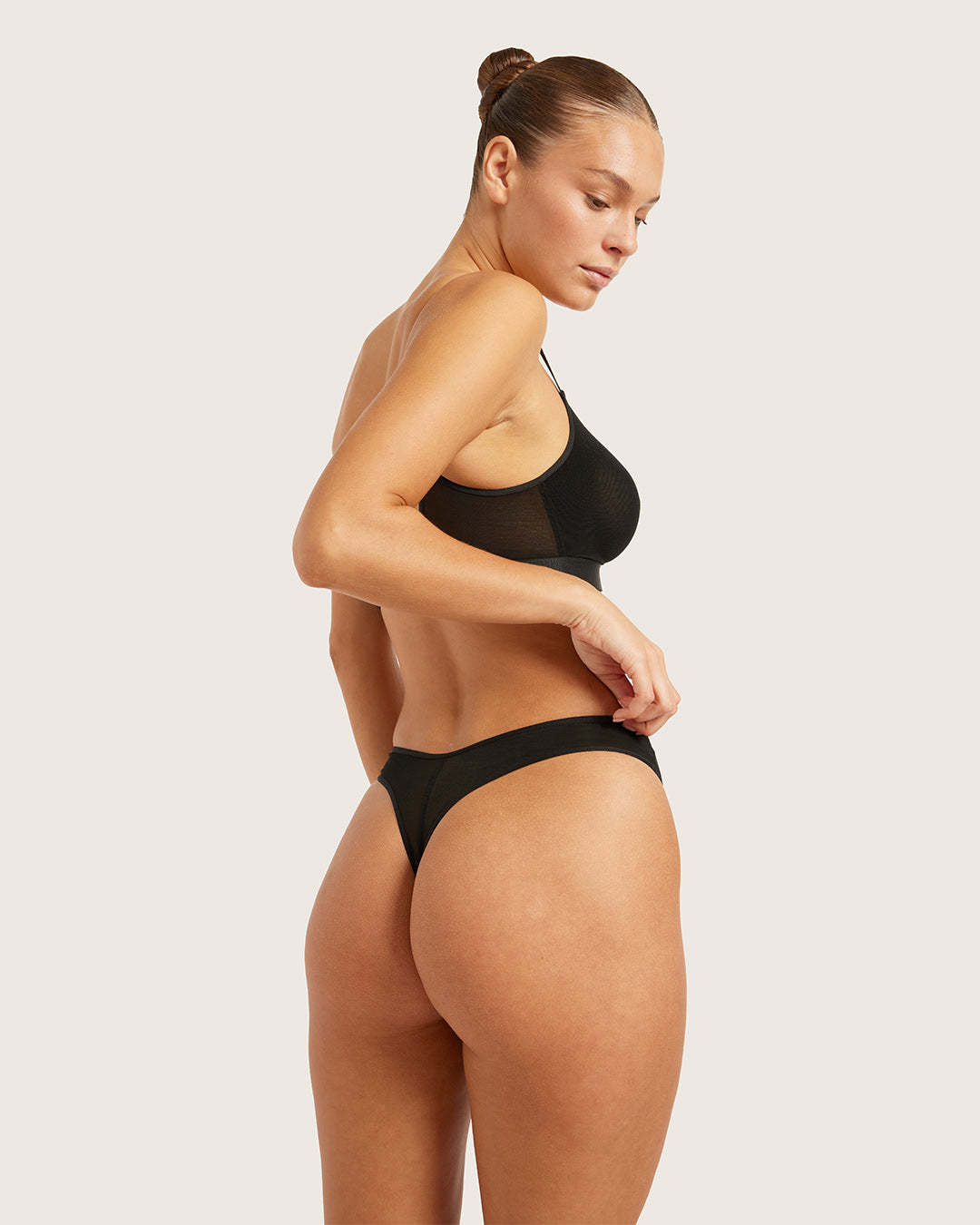 FreeMesh G-String - Black