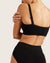 Full Bust Wireless Bra - Black