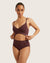 Wireless T-Shirt Bra - Mulberry