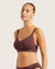 Wireless Full Bust T-Shirt Bra - Mulberry