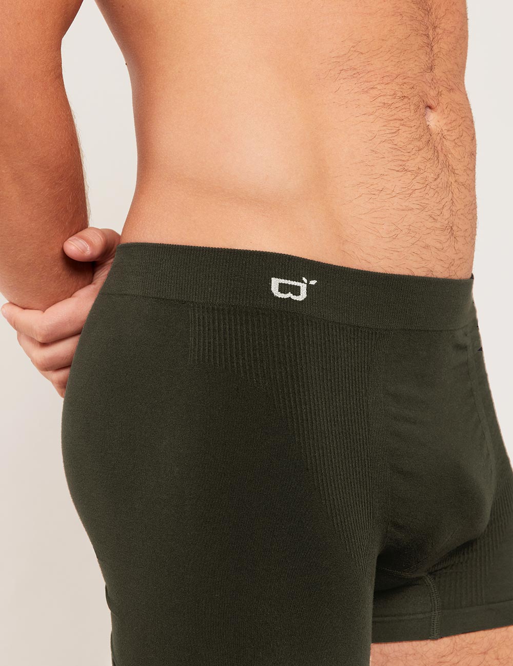 Men's Seamfree Boxer Briefs - Dark Olive
