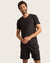 Men's V-Neck T-Shirt - Black