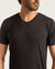 Men's V-Neck T-Shirt - Black