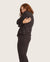 Goodnight Raglan Sleep Top - Black