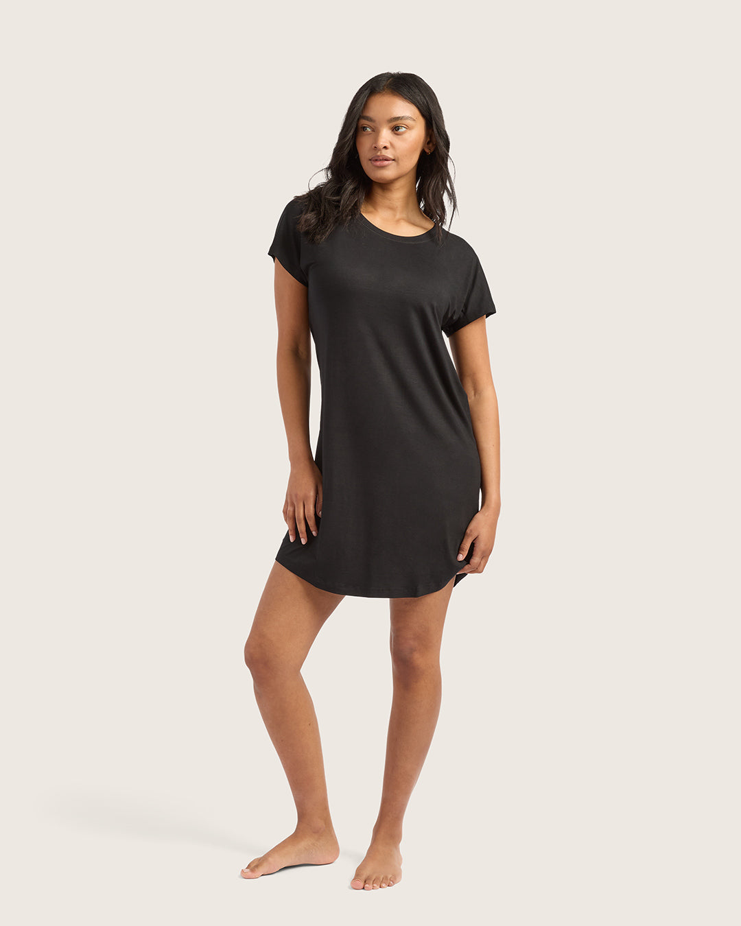 Goodnight Nightdress - Black