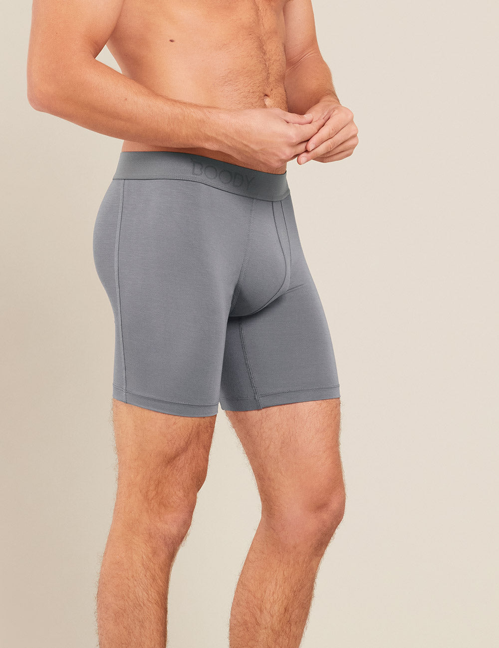 Men's Everyday Mid-Length Boxer Briefs - Ash