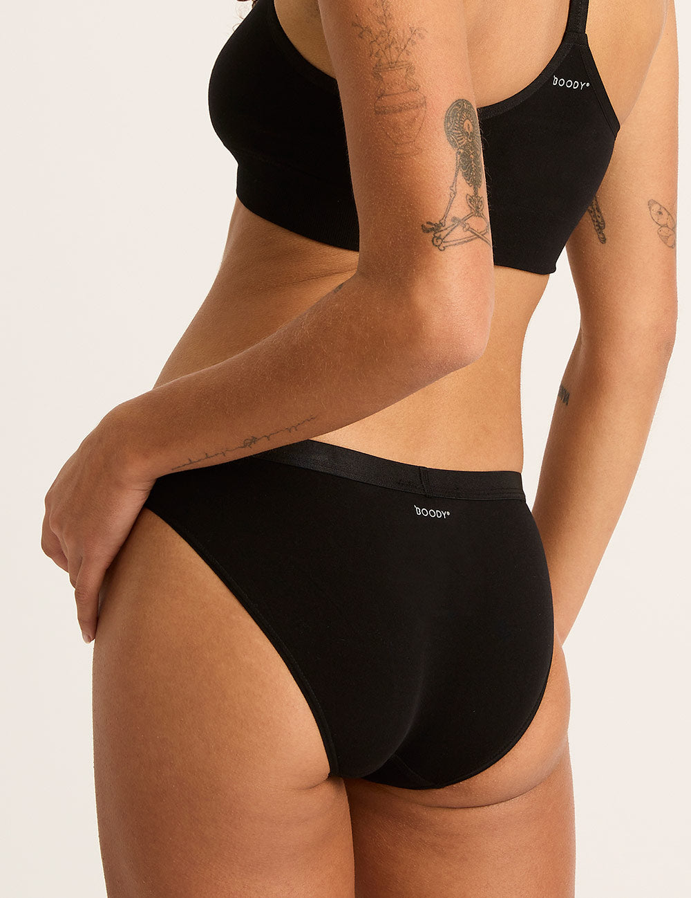 LYOLYTE Hipster Bikini - Black