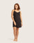 Goodnight Slip Sleep Dress - Black