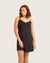 Goodnight Slip Sleep Dress - Black