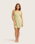 Goodnight Slip Sleep Dress - Sage