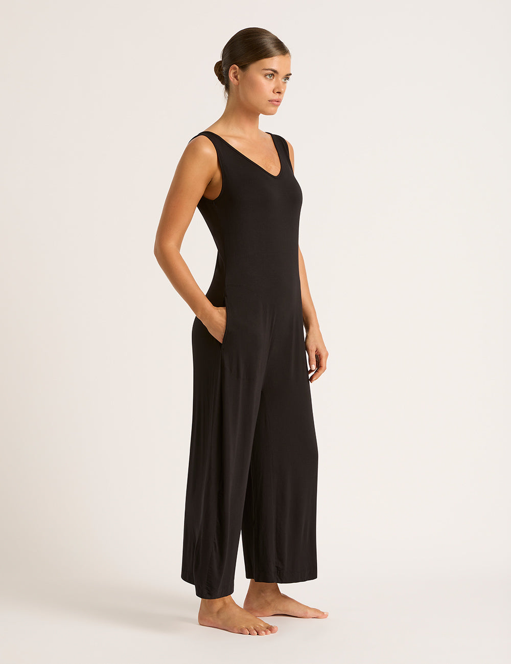 Long Jumpsuit - Black
