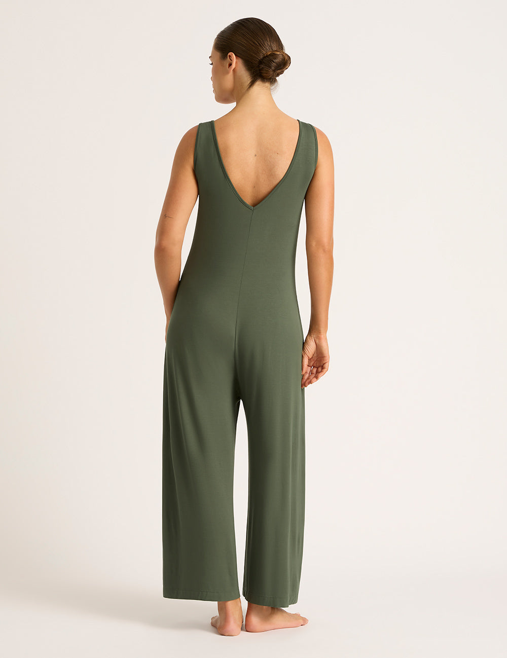 Long Jumpsuit - Moss