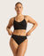 LYOLYTE Ribbed High Leg Briefs - Black