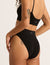 LYOLYTE Ribbed High Leg Brief - Black