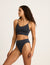 LYOLYTE Ribbed High Leg Brief - Storm