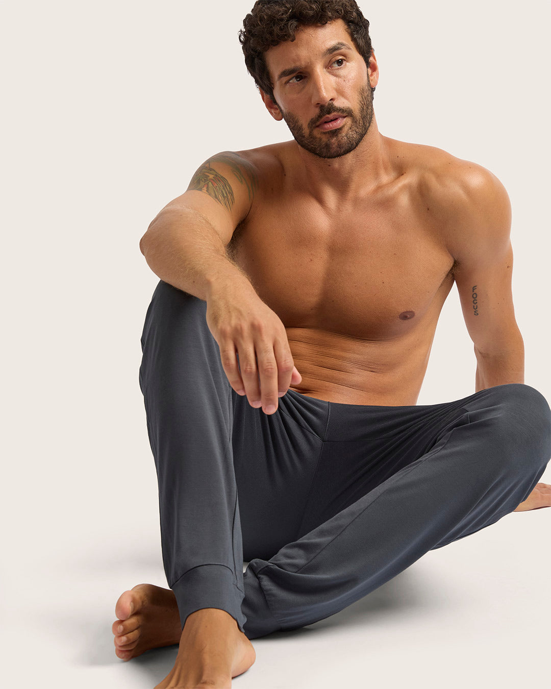 Men's Cuffed Sleep Pant - Storm
