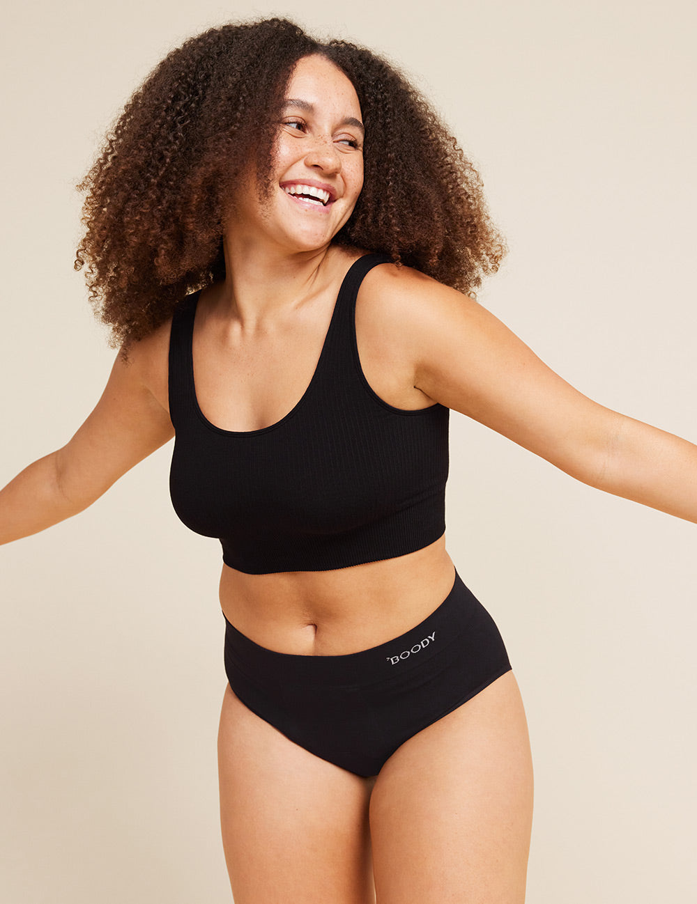 Period & Leak Proof - Full Brief - Overnight - Black