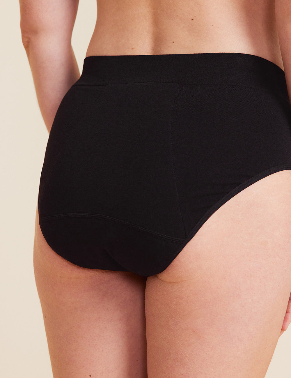 Period & Leak Proof - Full Brief - Overnight - Black