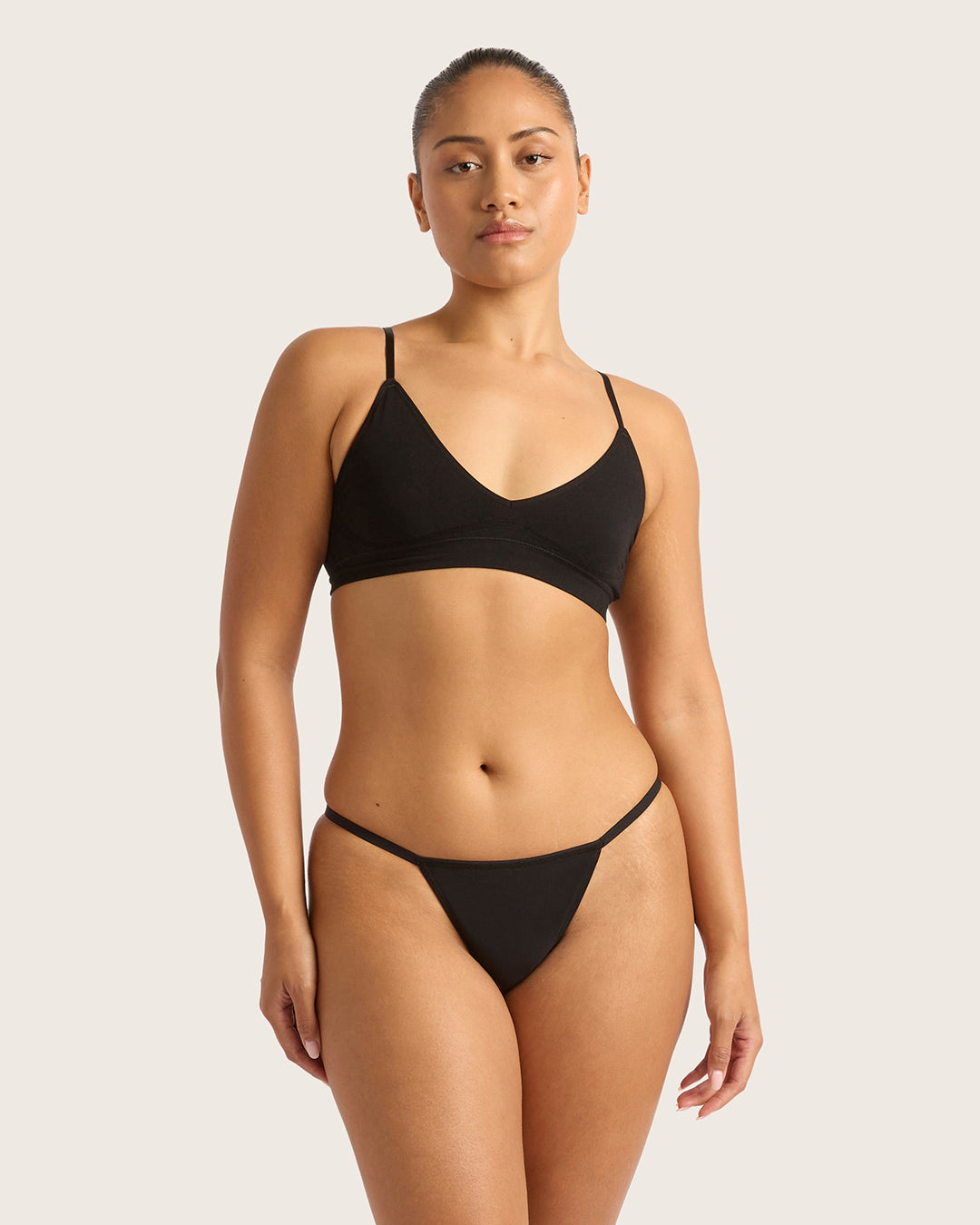 LYOLYTE Thin G-string-Black