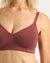 Wireless Full Bust T-Shirt Bra - Rosewood