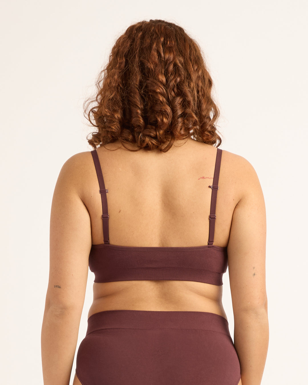 Wireless T-Shirt Bra - Mulberry