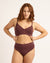 Wireless T-Shirt Bra - Mulberry