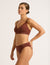 Wireless T-Shirt Bra - Rust