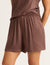 Vegan Silk Short - Garnet